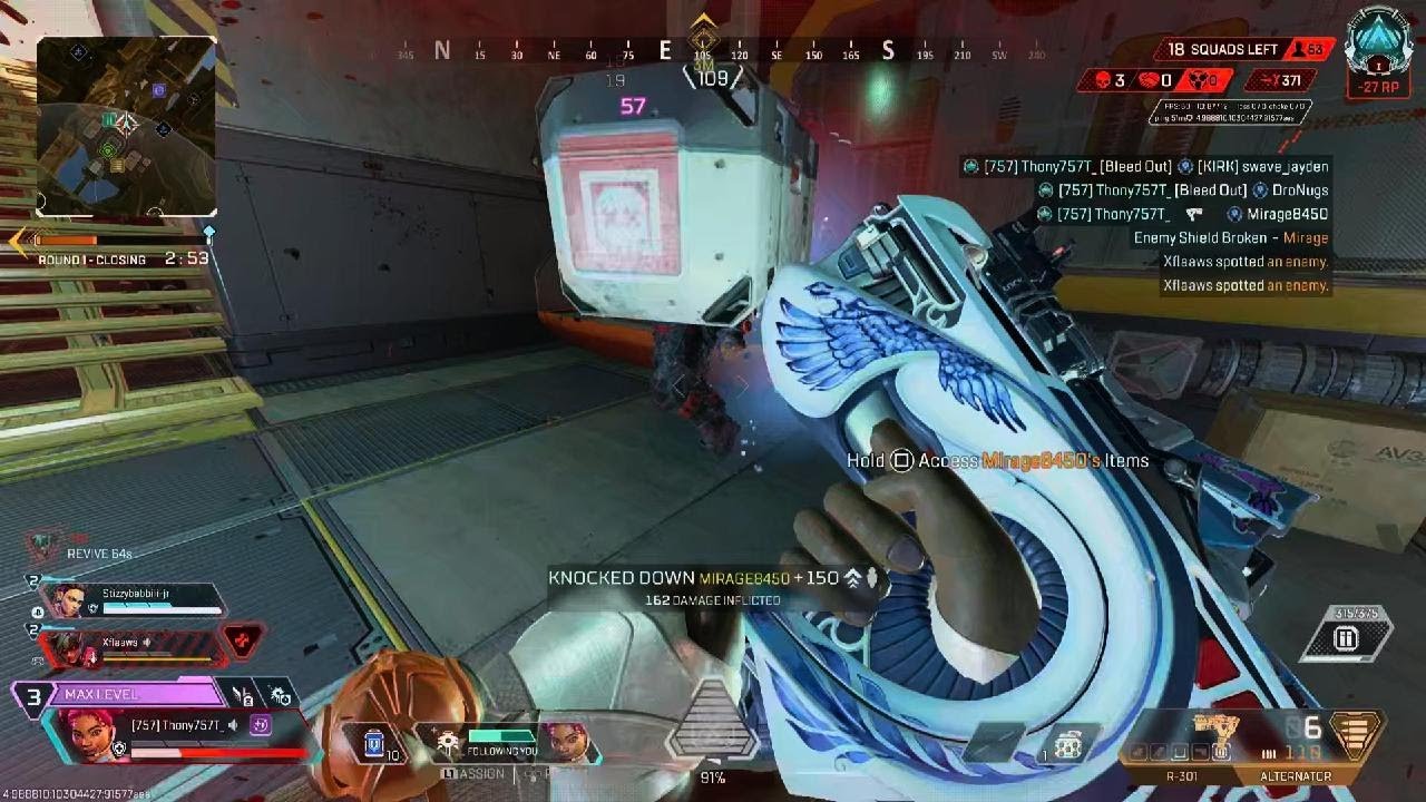 Squad wiping a team As a lifeline Is Crazy work.