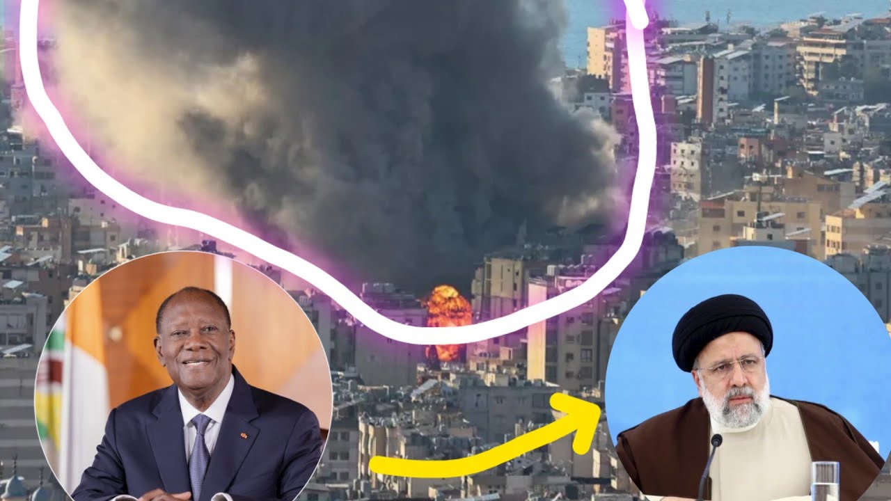 La destruction de l'ambassade de la côte d'ivoire en Israël 