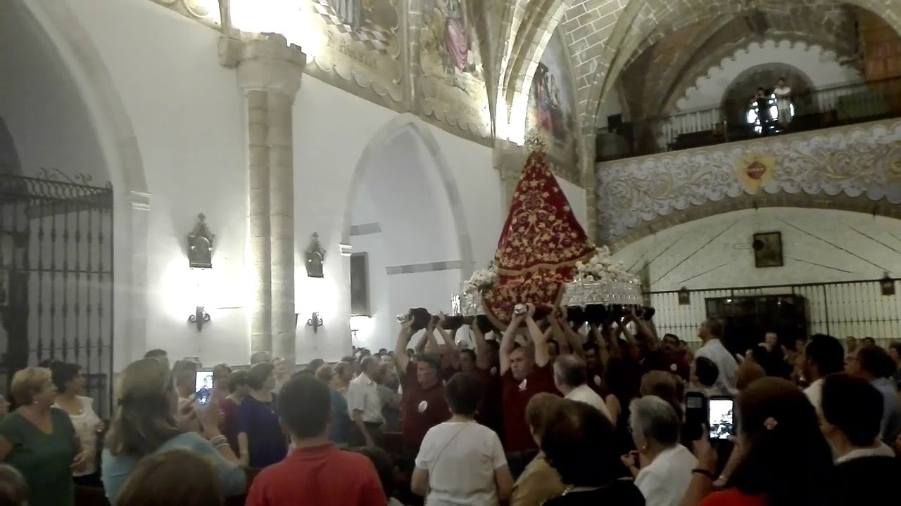 Entrada de la Virgen del Soterraño 2017 Barcarrota.