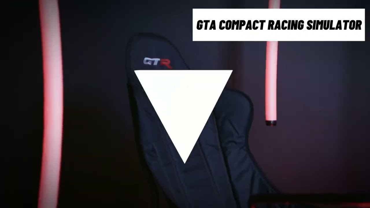 Space-Saving Performance Unleashed - GTA Compact Foldable Racing Simulator Cockpit