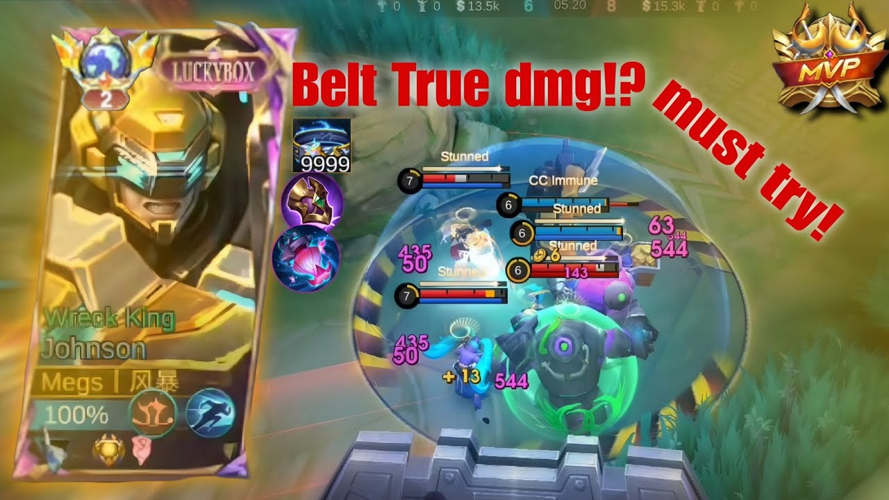 JUST FOUND THE BEST JOHNSON BUILD IN 2026 TRUE DAMAGE HACK!. JOHNSON RANK COMEBACK GAMEPLAY.