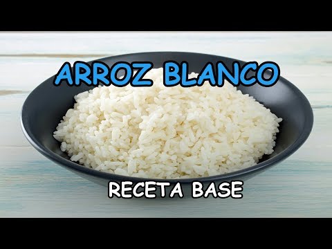 Arroz Blanco - Receta Base