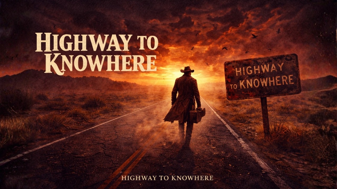Highway to Knowhere – Dark Country | Outlaw Western Music (Breaking Rust Style)