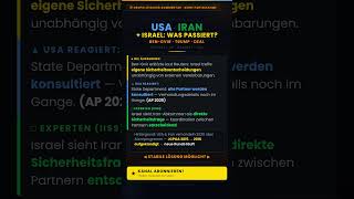 Nahostdiplomatie 2025 Was steckt hinter dem USA Iran Streit 🔍 #Shorts