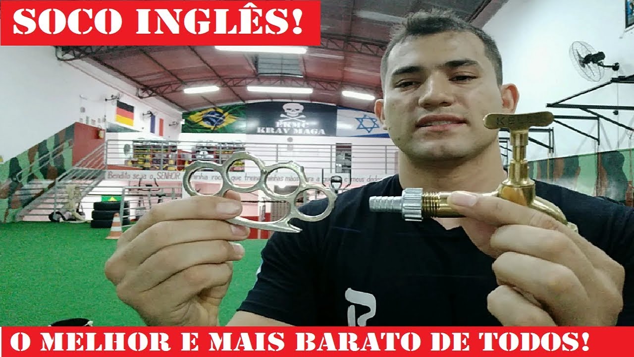 COMO FAZER SOCO INGLÊS CASEIRO! COMO USAR SOQUEIRA KRAV MAGA - YouTube