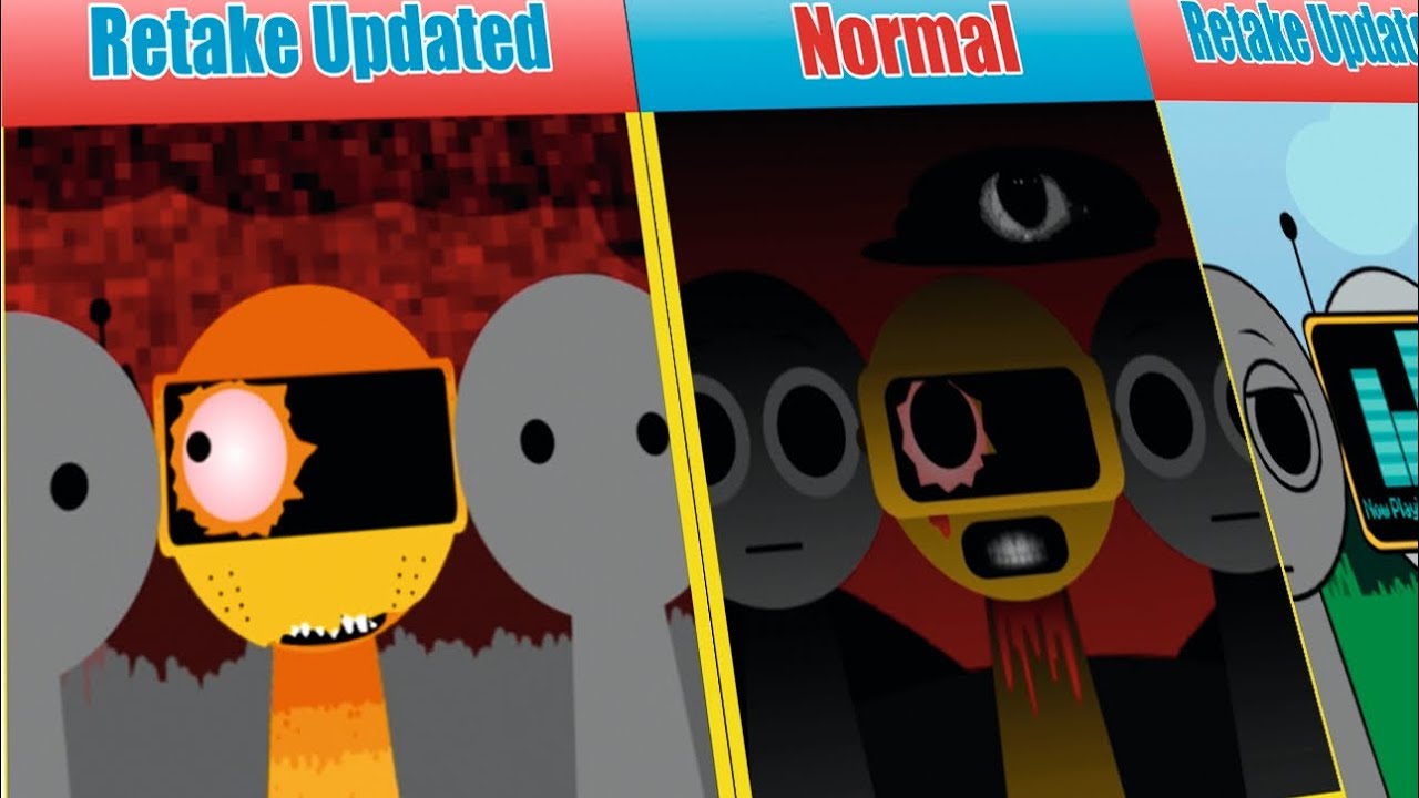 Incredibox Sprunki: Retake VS Normal - YouTube