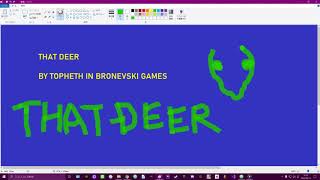 That Deer Bronevski Games