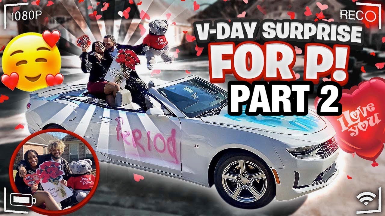 I GOT P A CAR FOR VALENTINES DAY PART 2 (I FELL OUT THE CAR) - YouTube