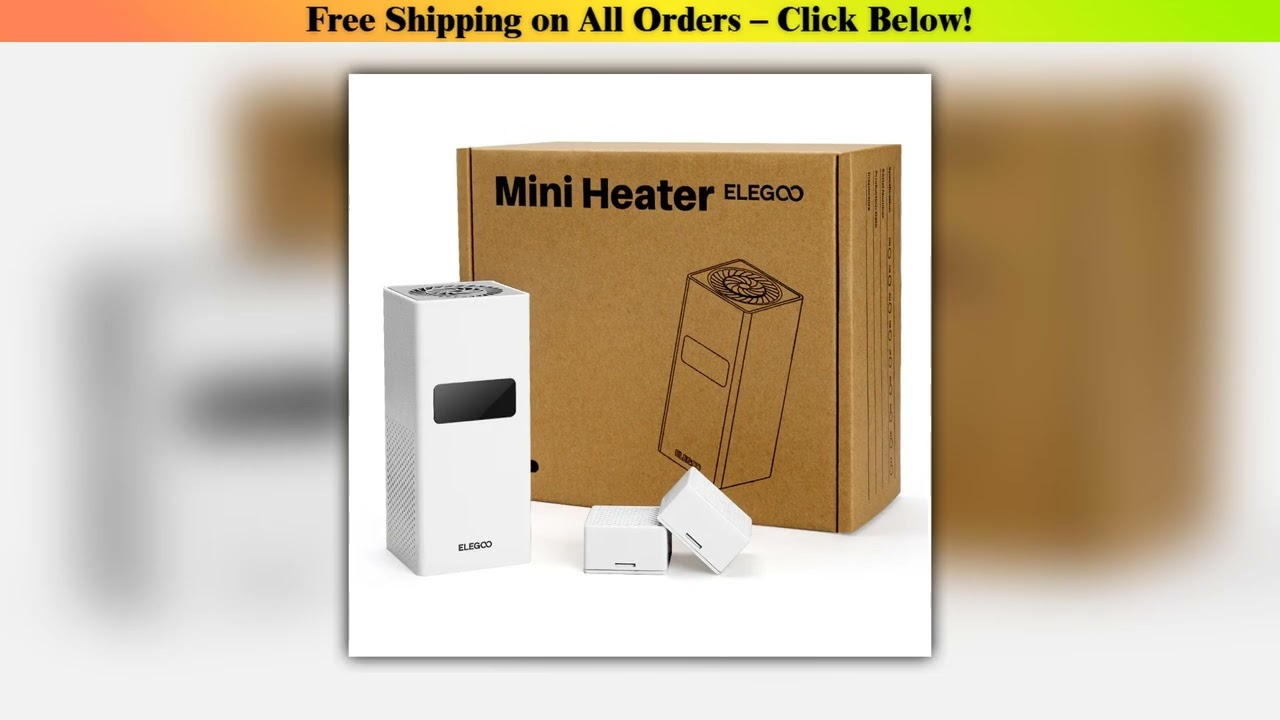 For Elegoo Mini Heater for Resin 3D Printer PTC Rapid Heating Chamber Heater for Mars 4 Max/Mars 4