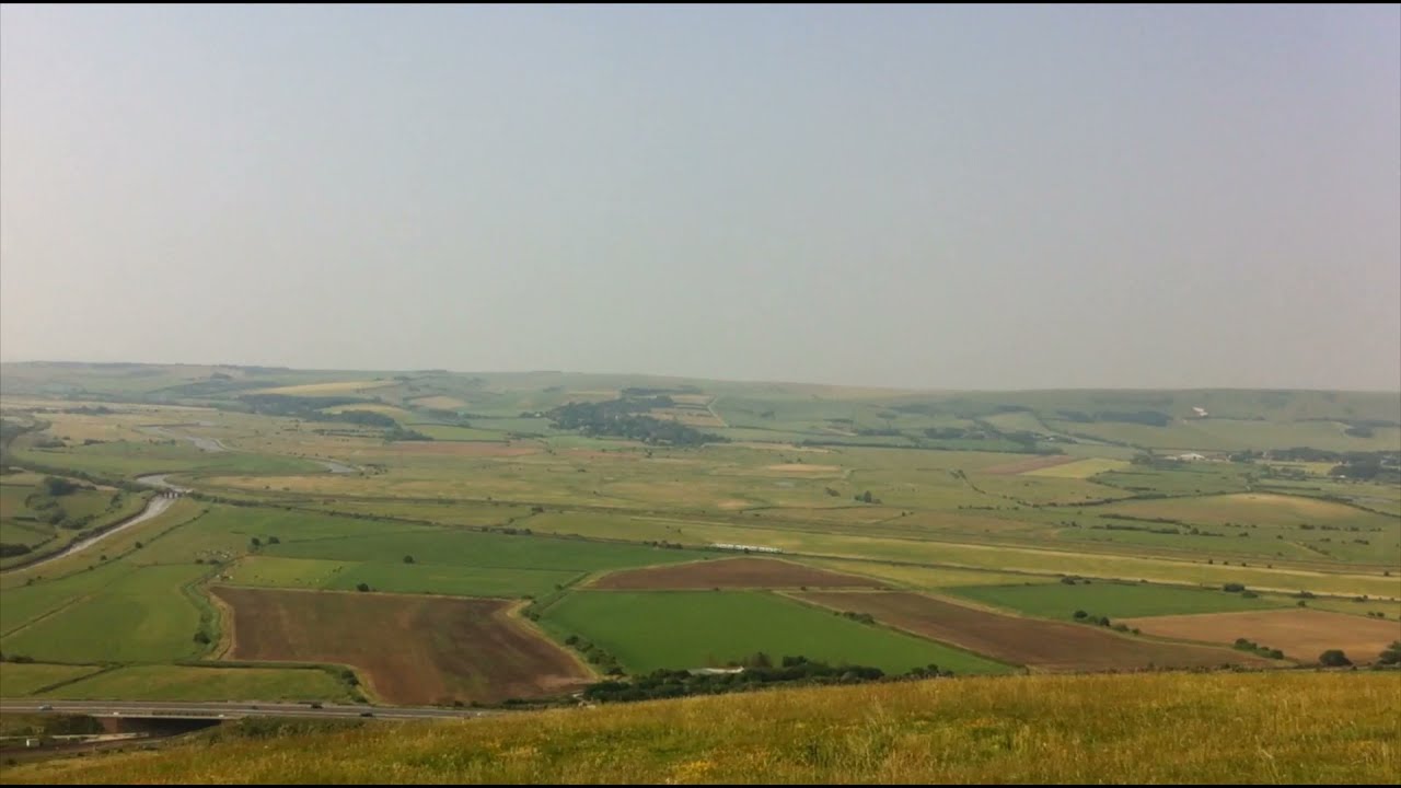 Mount Caburn panorama.