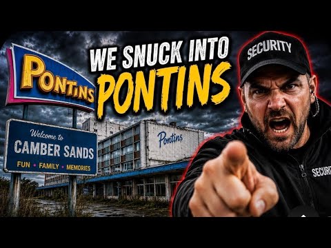We got caught by security! Abandoned pontins CAMBER SANDS