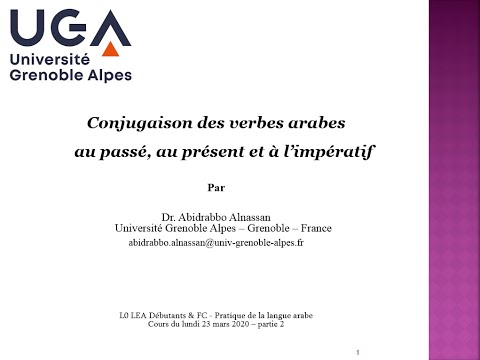 L0D & FC Conjugaison du verbe ذَهَبَ::::::::i إسناد الفعل L0D & FC Conjugaison du verbe ذَهَبَ::::::::i إسناد الفعل