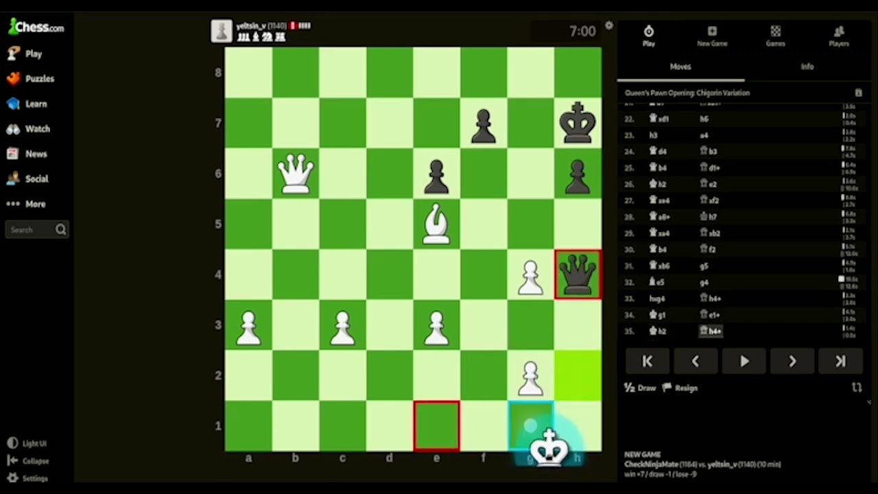 Forced Draw by Repeating Moves ♟️🤯