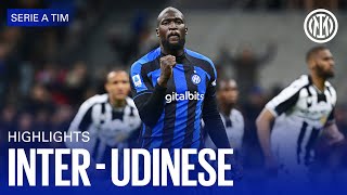 INTER 3-1 UDINESE | HIGHLIGHTS | SERIE A 22/23 ⚫🔵🇬🇧