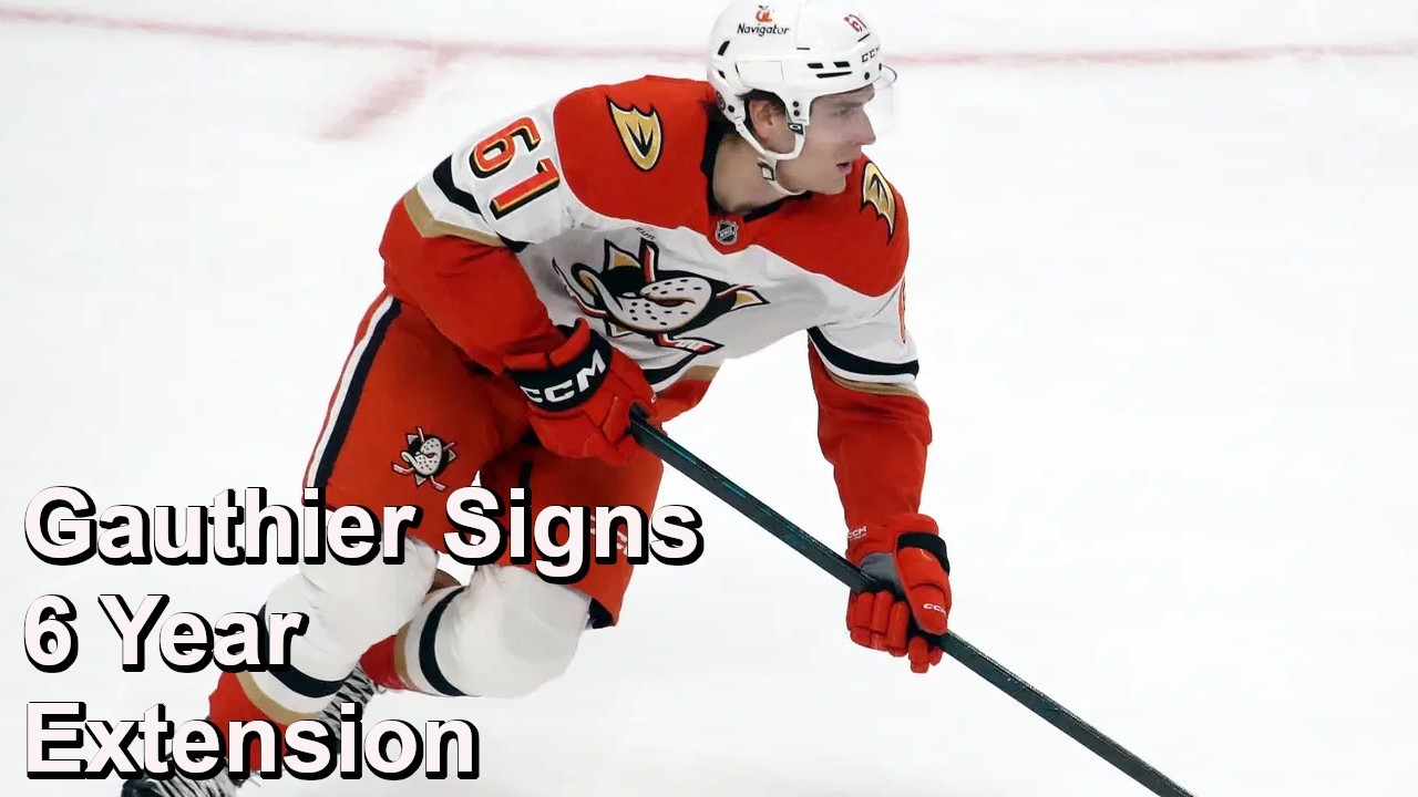 Ducks Extend Gauthier, Devils Extend Evangelista, Caps Extend Sourdif, Canes Do the Same for Staal