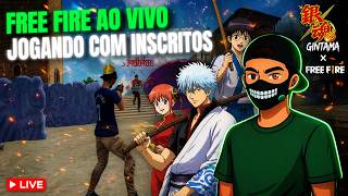 FREE FIRE AO VIVO 🖤😜 JOGANDO COM INSCRITOS 🖤😜 O CANSADO TA ON 🔥🖤😜 #7k