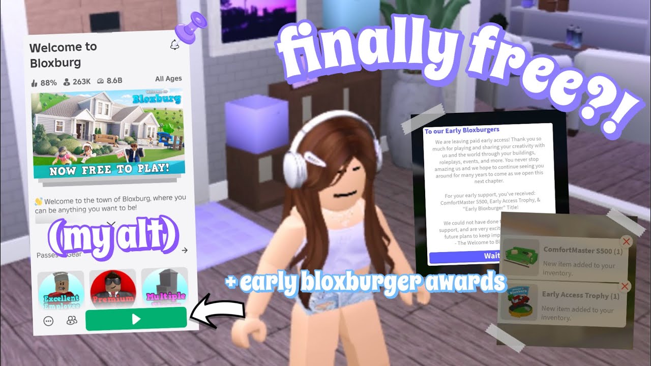 bloxburg is free?! 💵 - YouTube