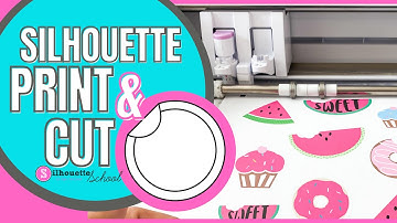 😍 Silhouette Print and Cut Video Tutorials