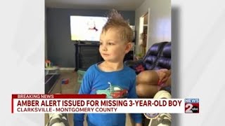 AMBER ALERT issued for missing 3-year-old boy