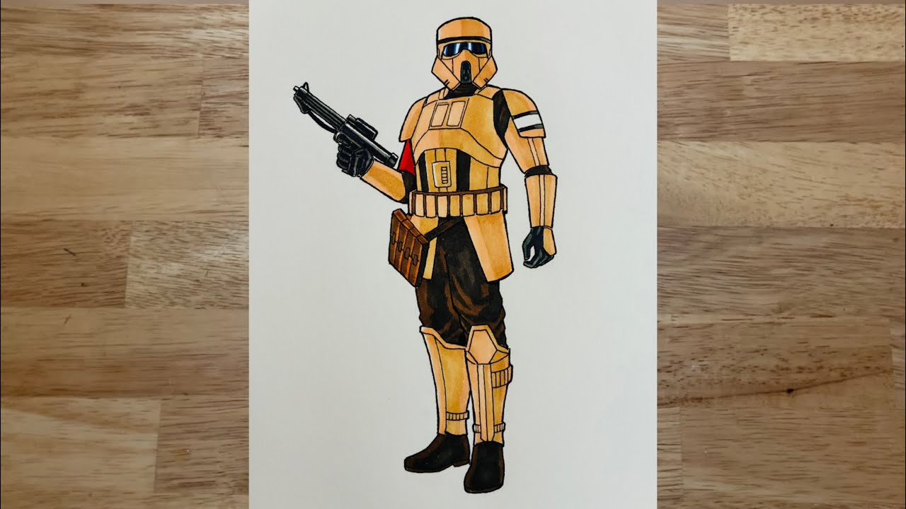 How to Draw Shore Trooper (full body) 