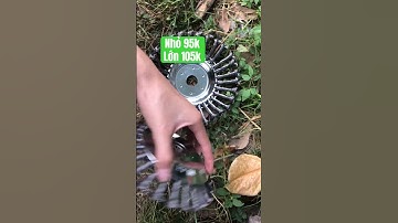 Lưỡi cắt cỏ bằng kẽm trên đan