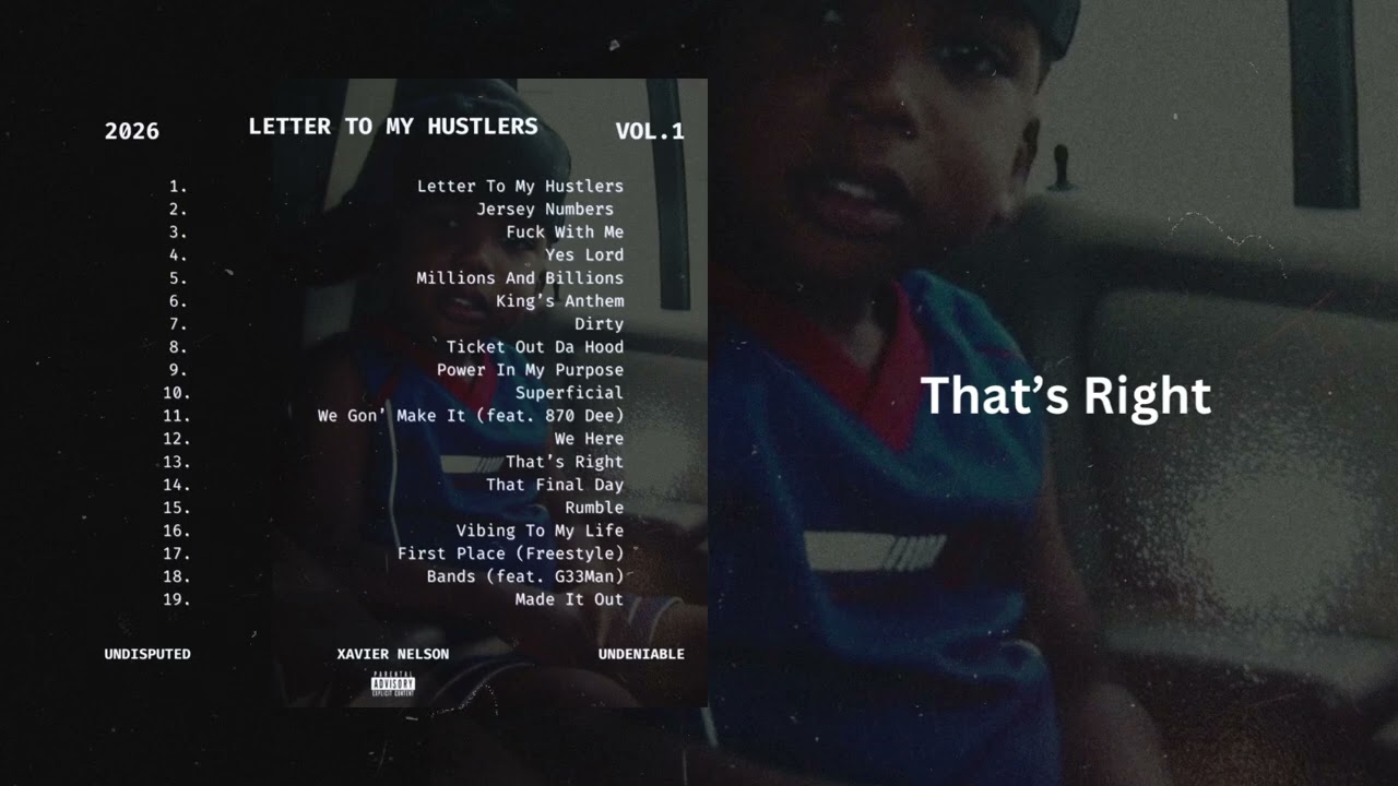 Xavier Nelson - That’s Right [Official Audio]