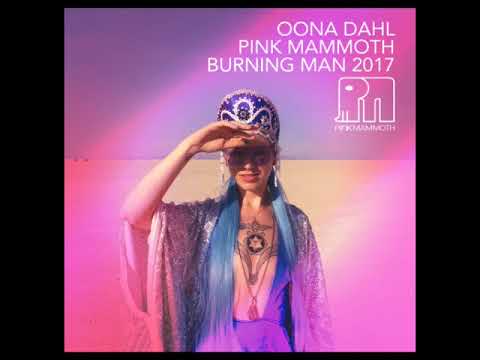 Öona Dahl - Pink Mammoth - Burning Man 2017