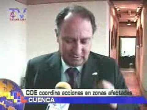 COE coordina acciones en zonas afectadas