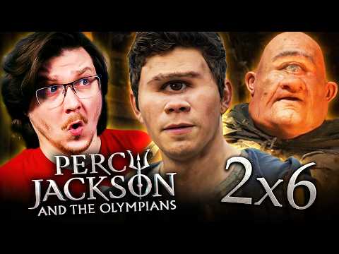 PERCY JACKSON AND THE OLYMPIANS 2x6 REACTION | The Sea of Monsters | Season 2 Episode 6 | Review