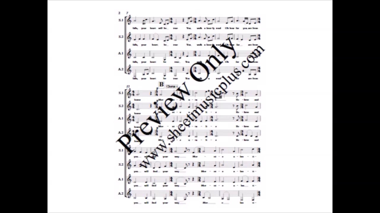 May It Be - SSAA unaccompanied (a cappella) women's choir