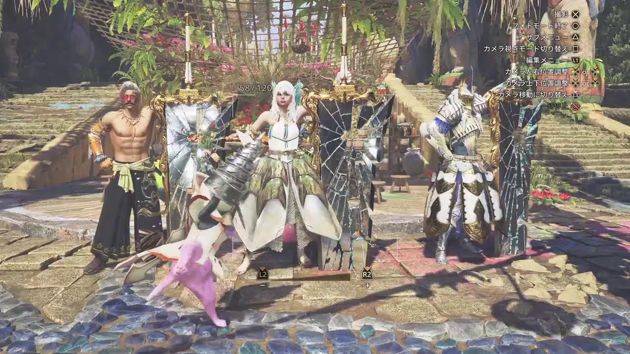 マリアのモンハンワイルズ参加型♪やっていくよ♪色々な武器を使っていく～😚二時間予定です♪