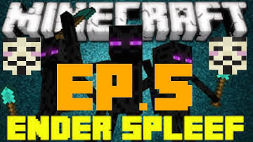 Ender Spleef Ep.5 (Running from Hackers!!!)