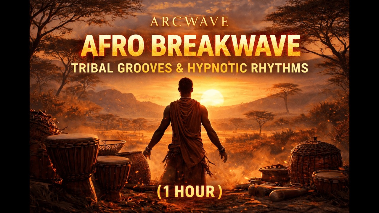 Arcwave — Afro Breakwave | Warm Tribal Grooves & Hypnotic Rhythms (1 Hour)