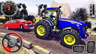 Heavy Duty Tractor Pull Towing - Offroad Driver Rescue Vehicles - Android GamePlay screenshot 4