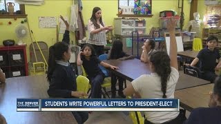 5th graders write letters to Donald Trump expressing deporation fears