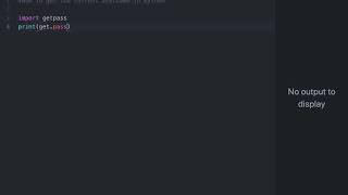 How to get Current Username in Python