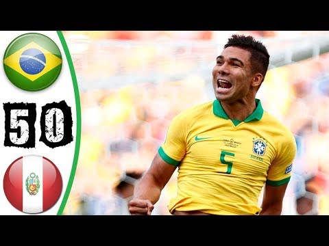 Peru vs Brazil 0-5  All Goals &amp; Highlights 22/06/2019