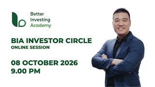 BIA Investor Circle: Online Session 8 October 2026