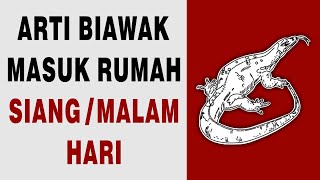 Meaning of Monitor Lizard Entering the House During the Day/Night