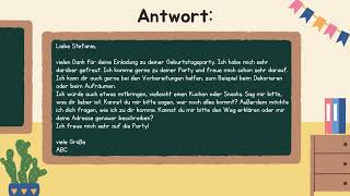 E-Mail Schreiben-3 L-1 Get Ready Part-1 Class-X#learn #german #like #share #support#yt #shorts#myytv
