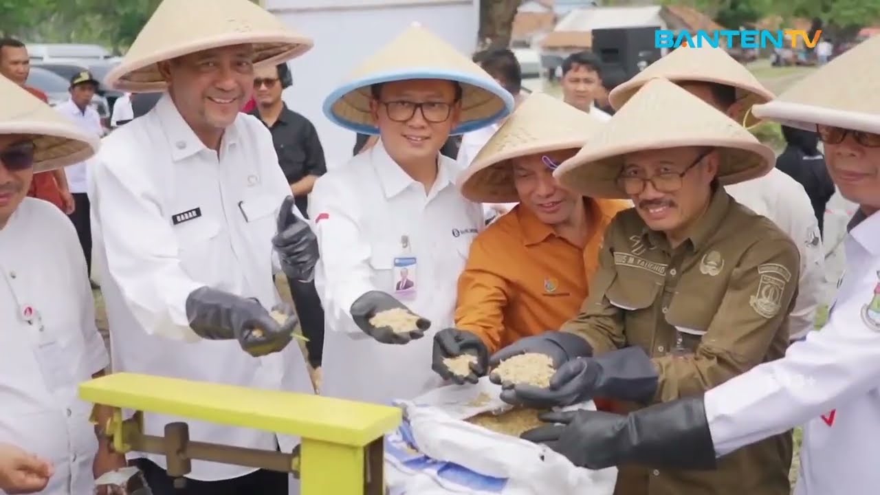 LIPSUS - PEMBANGUNAN SEKTOR PERTANIAN DI BANTEN TERUS MENINGKAT