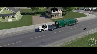 Farming Simulator 19 Delivering New Sheds to Homes
