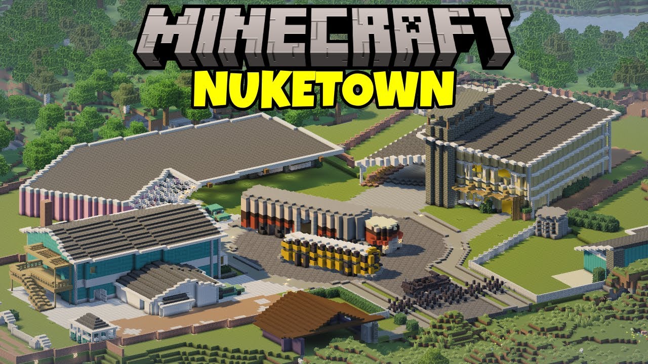 I Built Nuketown In My Minecraft Forever World