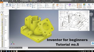 Celebrity Autodesk Inventor for Beginners – Tutorial 5 | Extrude, Join, Cut, Revolve, Fillet & Hole Features Net Worth