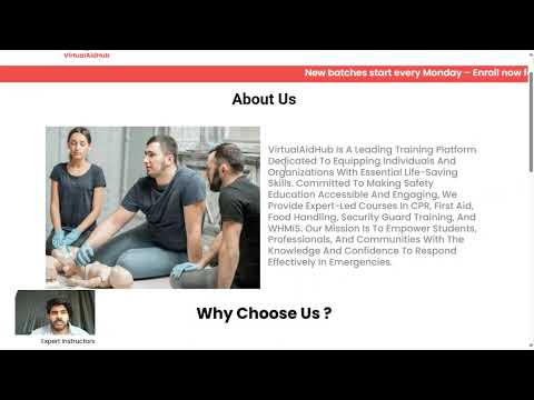 VirtualAidHub – WordPress Site for Certification Courses