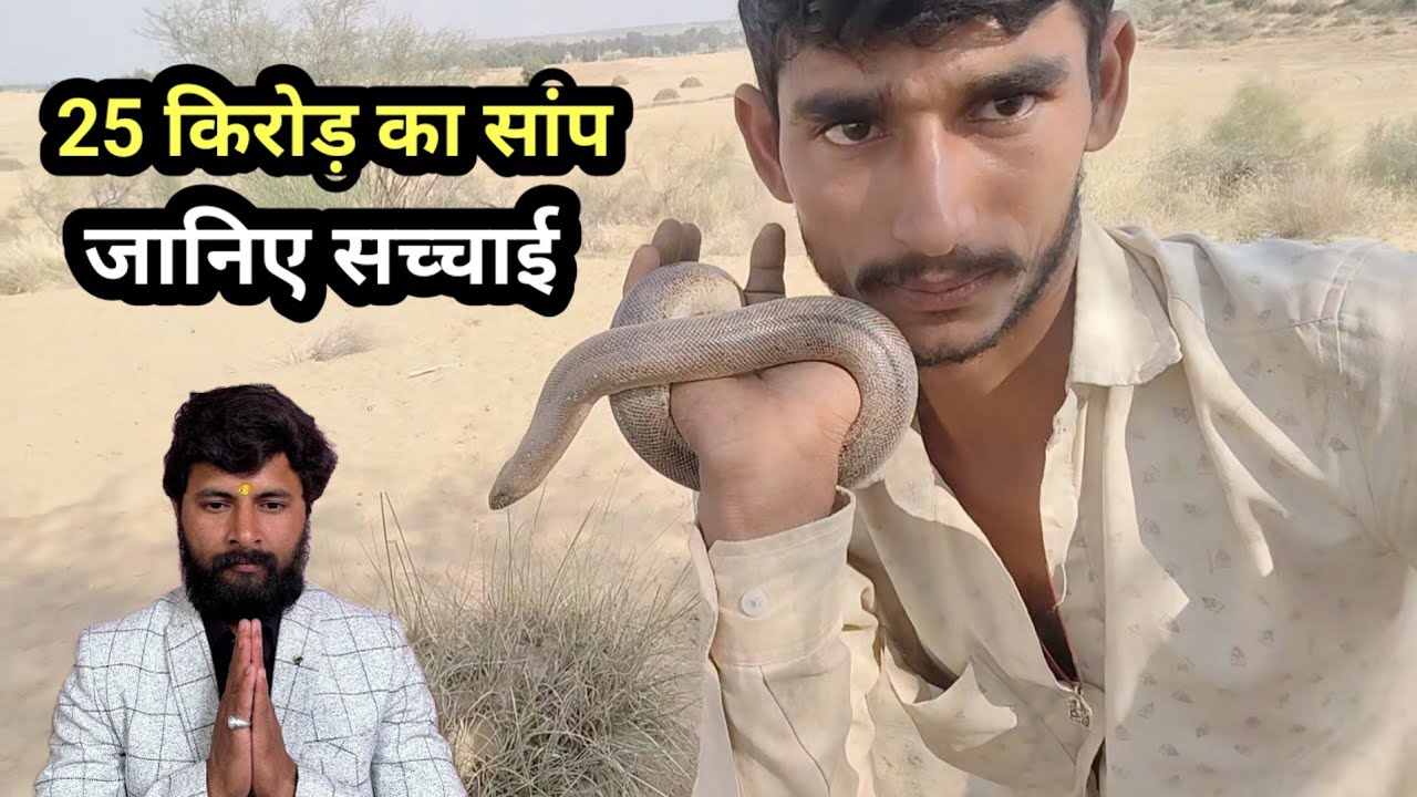 25 करोड़ का रेड सैंड बुवा! पहली बार ऐसा अनोखा सांप मिला | Red Sand Boa Snake Rescue