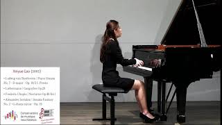 Chopin Nocturne Op.48 Nr.1*Xinyue Gao