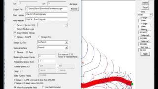 Convert LandXML file to Trimble Field Level ll control block. (Part2)