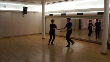 DowntownSwing Advanced: 8 ct hammerlock (reg, down, up), westie dbl loop wrap