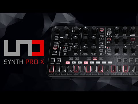 IK Multimedia UNO SYNTH PRO X Sound Demo (no talking) with Presets for Ambient and Techno